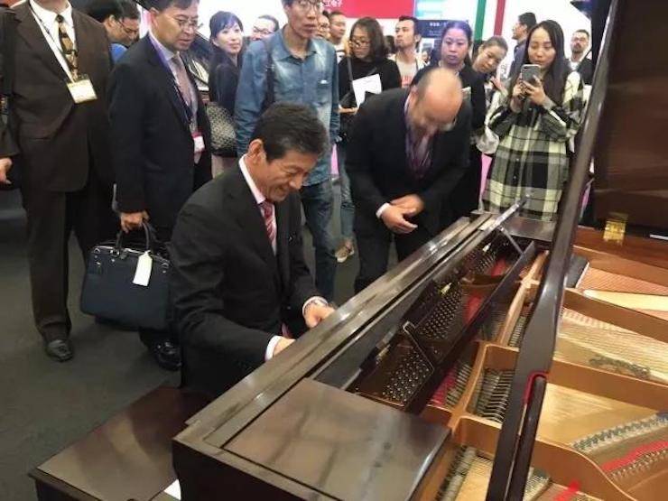 聚焦乐展|2017中国（上海）国际乐器展览会圆满落幕，海博测评钢琴大放异彩