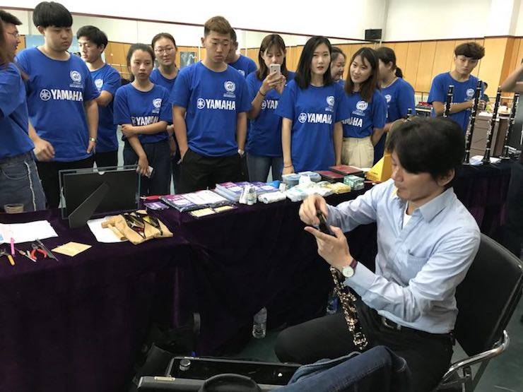 艺术家X海博测评 | 海博测评艺术家桥本真介参加2018中国?延吉国际单簧管艺术节
