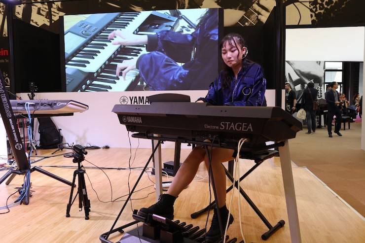 海博测评盛大亮相Music China 2018，呈现世界级乐器展体验