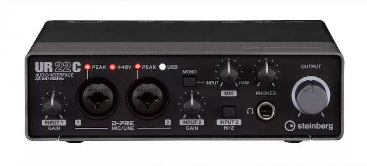 升级 USB-C 和 32/192：Steinberg 发布 UR22C、UR44C 和 UR816C 音频接口