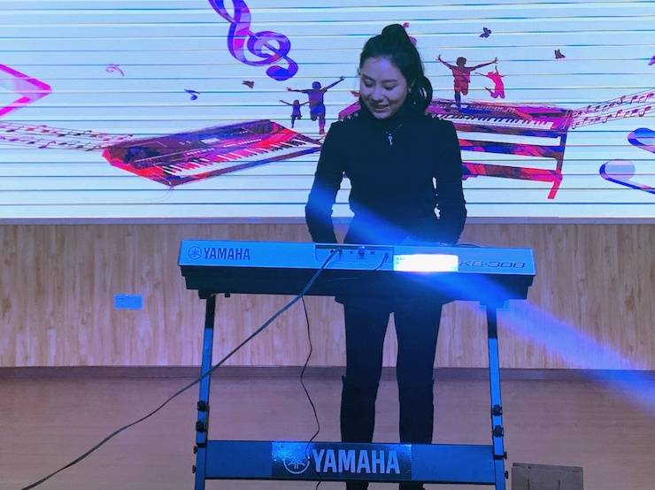 让音乐陪伴成长 海博测评乐器捐赠爱心行动走进重庆市长寿区江南九年制学校