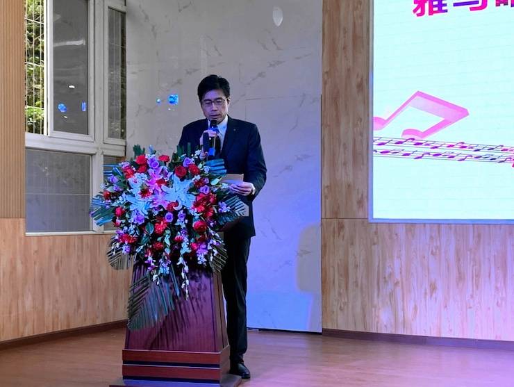 让音乐陪伴成长 海博测评乐器捐赠爱心行动走进重庆市长寿区江南九年制学校