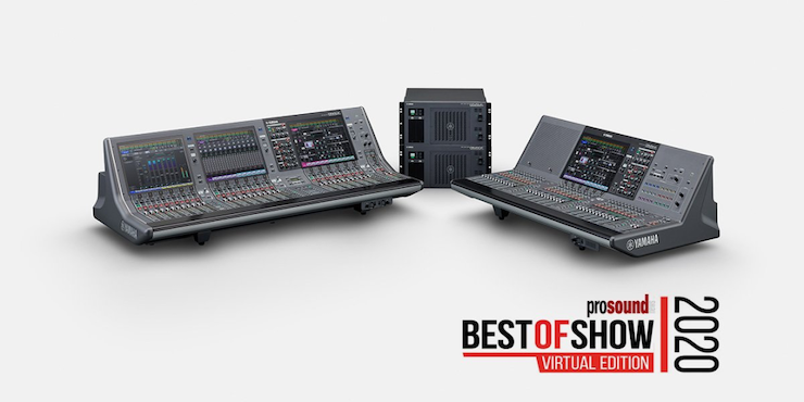 RIVAGE PM5和PM3数字混音系统，实力斩获IBC 2020 Best of Show大奖