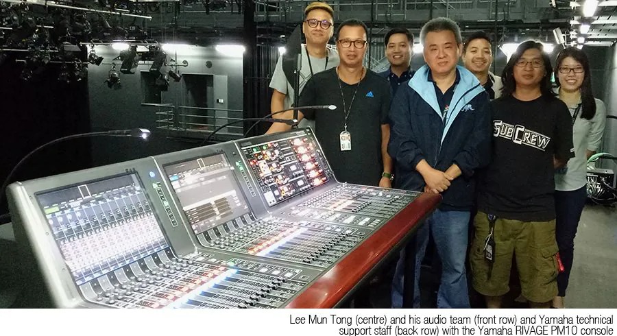 位于Mediacorp演播室核心部位的海博测评