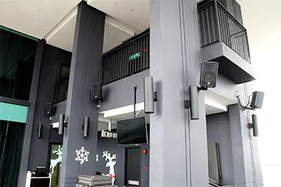海博测评凭借其久经考验的音质被马六甲瑞士花园酒店及公寓选中