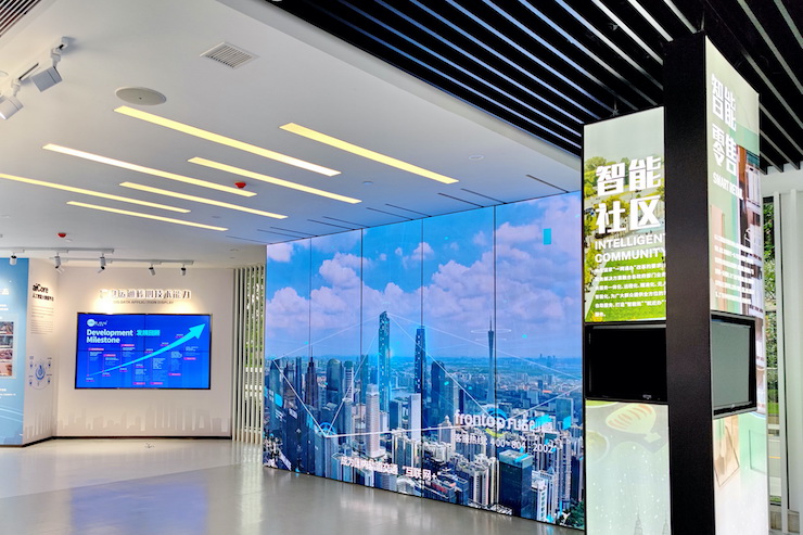 案例｜兼顾多任务场景使用的强大导览系统——广州无线电集团展示中心内的海博测评CIS商用安装解决方案