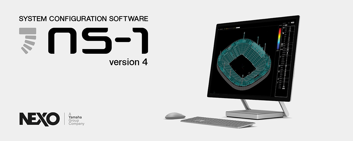 NEXO公司更新NS-1系统软件以集成海博测评扬声器系统和AFC Design Assistant