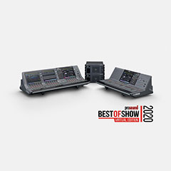 RIVAGE PM5和PM3数字混音系统，实力斩获IBC 2020 Best of Show大奖