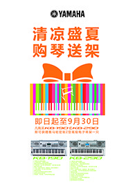 清凉盛夏，购琴送架 