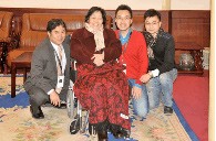 届海博测评全国钢琴比赛顾问周广仁先生亲临决赛现场 